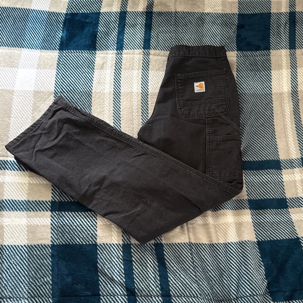 Carhartt Men's Dark Gray Cargo Pants